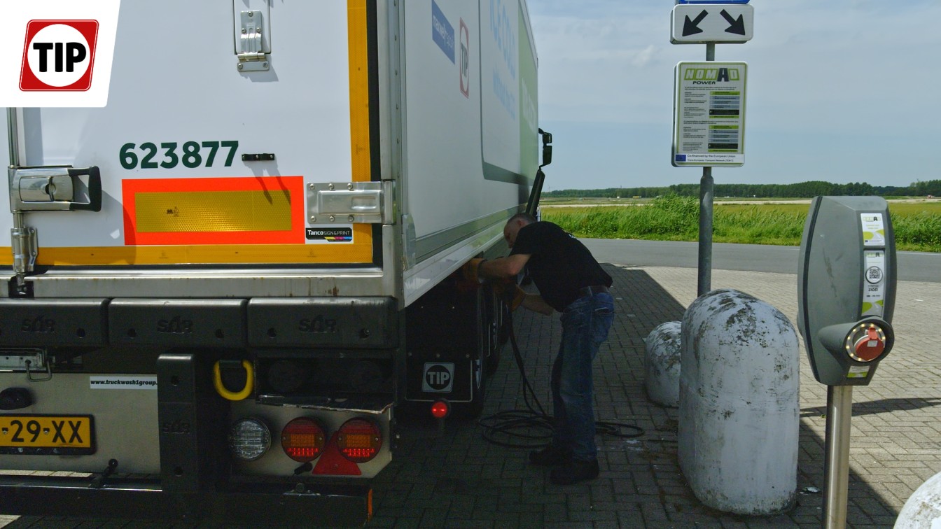E-reefer Unilever opladen